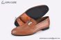 Hermes Paris Light Brown Leather Loafer