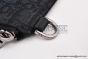 Dior A5 Pouch Black Oblique Jacquard