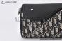 Dior Mini Roller Bag Beige & Black Oblique Jacquard with Black Grained Calfskin 