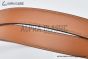HERMES Lady Kelly 18 RG Buckle & Orange Epsom Leather Belt