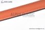 HERMES Jokey Belt Buckle & Noir / Orange Reversible Togo & Box 135 Leather Belt