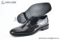 Balenciaga Black Waxed Leather Derby