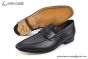 Berluti Lorenzo Black Waxed Leather Loafer