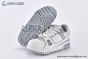 LV Trainer Maxi Sneaker Grained Leather Grey & White 1ACPPP