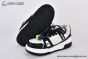 LV Trainer Maxi Sneaker Leather Black & White 1ABZQ9