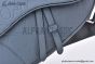 Dior Saddle Bag Deep Gray Gravity Leather with Deep Gray Grained Calfskin