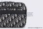 Dior Safari Bag with Strap Beige & Black Oblique Jacquard