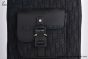 Dior Saddle Backpack with Flap Black Oblique Jacquard with Black Grained Calfskin