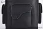 Dior Saddle Backpack with Sidepocket Black Grained Calfskin