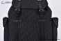 Dior Hit the Road Backpack with Flap Black Oblique Jacquard with Black Grained Calfskin