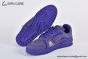 LV Trainer Sneaker Grained Nubuck Buffalo Purple Leather 1ADHAR