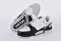 LV Trainer Sneaker Perforated Leather Black & White 1AHTDJ