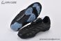 LV Footprint Soccer Sneaker Lamb Skin Black 1AHDRF