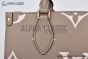 LV OnTheGo PM Bag Monogram Empreinte Leather Cream M45779