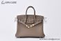 Hermes Birkin 25 Etoupe Togo Leather Gold Hardware Fully Handmade