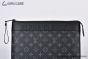 LV Pochette Voyage Souple Monogram Eclipse Canvas Black M82543