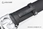 Gucci GG Marmont Embossed Leather Belt Black Leather With Stainless Steel Interlocking G Buckle