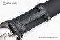 Gucci GG Marmont Embossed Leather Belt Black Leather With Gray Steel Interlocking G Buckle