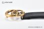 Gucci GG Marmont Reversible Belt Calf Leather With Rose Gold Double G Buckle