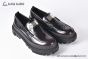 Dolce & Gabbana Hi-trekking Brushed Brown/Black Calfskin Loafers  