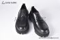 Dolce & Gabbana Hi-trekking Brushed Black Calfskin Derby Shoes