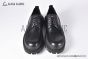 Dolce & Gabbana Hi-trekking Brushed Black Calfskin Derby Shoes