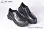 Dolce & Gabbana Hi-trekking Brushed Black Calfskin Derby Shoes