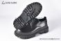 Dolce & Gabbana Hi-trekking Brushed Black Calfskin Derby Shoes