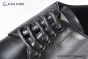 Dolce & Gabbana Hi-trekking Brushed Black Calfskin Derby Shoes