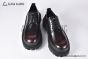 Dolce & Gabbana Hi-trekking Brushed Brown/Black Calfskin Derby Shoes