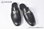 Hermes Go mule Black Calfskin Slides
