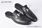 Hermes Go mule Black Calfskin Slides