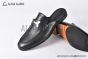 Hermes Go mule Black Calfskin Slides