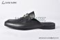 Hermes Go mule Black Calfskin Slides
