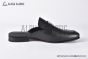 Hermes Go mule Black Calfskin Slides