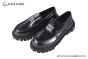 Dolce & Gabbana Hi-trekking Brushed Black Calfskin Loafers 