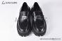 Dolce & Gabbana Hi-trekking Brushed Black Calfskin Loafers 