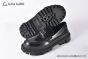 Dolce & Gabbana Hi-trekking Brushed Black Calfskin Loafers 