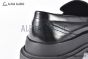 Dolce & Gabbana Hi-trekking Brushed Black Calfskin Loafers 