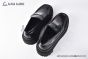 Dolce & Gabbana Hi-trekking Brushed Black Calfskin Loafers 