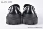 Dolce & Gabbana Hi-trekking Brushed Black Calfskin Loafers 