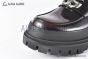 Dolce & Gabbana Hi-trekking Brushed Brown/Black Calfskin Loafers with DG logo