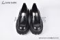 Dolce & Gabbana Hi-trekking Brushed Black Calfskin Loafers with the logo tag