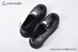 Dolce & Gabbana Hi-trekking Brushed Black Calfskin Loafers with the logo tag