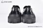 Dolce & Gabbana Hi-trekking Brushed Black Calfskin Loafers with the logo tag