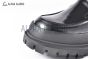 Dolce & Gabbana Hi-trekking Brushed Black Calfskin Loafers with the logo tag