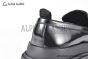 Dolce & Gabbana Hi-trekking Brushed Black Calfskin Loafers with the logo tag