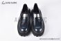 Dolce & Gabbana Hi-trekking Brushed Blue/Black Calfskin Loafers with the logo tag