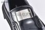Dolce & Gabbana Hi-trekking Brushed Blue/Black Calfskin Loafers with the logo tag