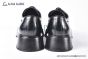 Dolce & Gabbana Michelangelo Brushed Black Calfskin Derby shoes with DG logo